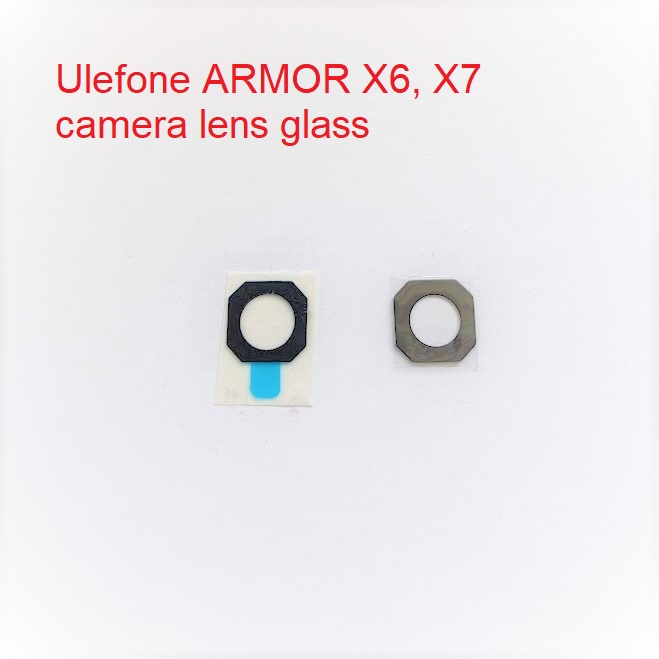 UleFone ARMOR X6, X7, X7 Pro sklo zadní kamery + podložka