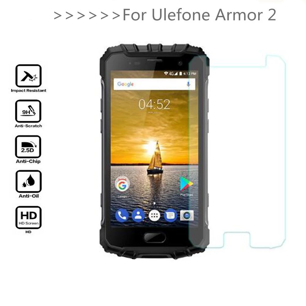 UleFone Armor 2 a 2S, temperované ochranné sklo, tempered glass + příslušenství